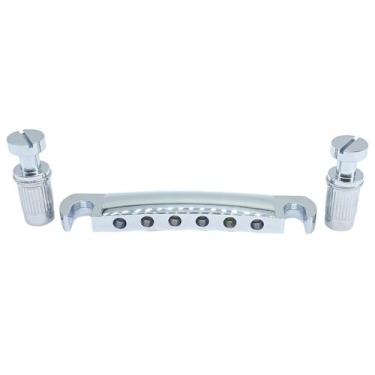 Imagem de Ponte guitarra cordal Stop Tail Cromada + bucha MXP