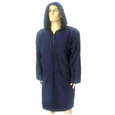 Imagem de Roupão Parka Infantil Para Natação Rythmoon, 16, Marinho