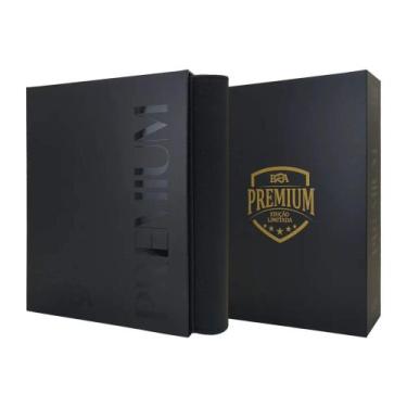 Imagem de Pasta Premium 1x1 30 Folhas Frente e Verso 60 Cards TCG Jumbo Preta BR