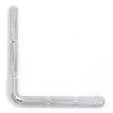 Imagem de Haste l Grande para Suporte de Tom SC-LRL-1 12mm X 12,7mm Prata Gibraltar