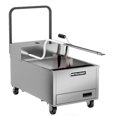 Imagem de Filtrador de Óleo FO 45 Filtragem Micrométrica 45L 220V Aço Inox Metalcubas