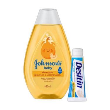 Imagem de Creme Preventivo de Assaduras Desitin Creamy 113g + Shampoo Johnson's 