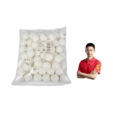 Imagem de Bolas De Tênis De Mesa LOKI 40 plus 3 Estrelas, Material ABS Durável, 