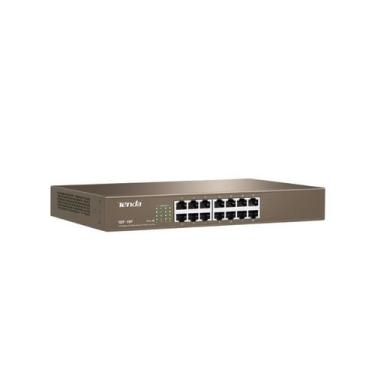 Imagem de Switch Tenda TEF1016D 16 Portas 10/100 Fast Ethernet Rack Plug and Pla