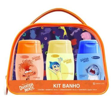 Imagem de Kit Banho Shampoo Ansiedade + Condicionador Alegria + Sabonete Líquido