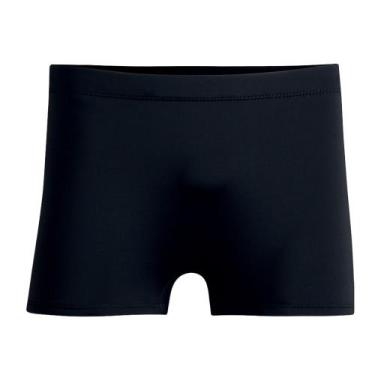 Imagem de Sunga Praia Boxer Lisa Proteção UV50+ Adulto Mash 300.116, Preto, G