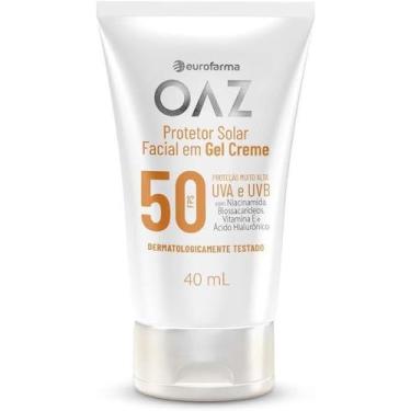Imagem de Oaz protetor solar facial 50 fps 40g - Eurofarma