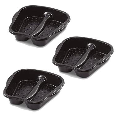 Imagem de 3 Bacias P/Pés Pedicuro Spa Relaxamento Escalda Pés Limpeza