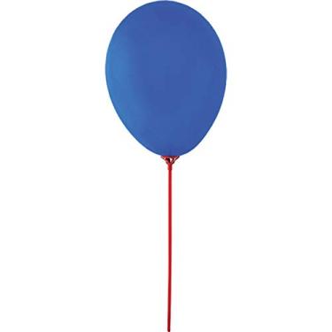 Imagem de Kl FolhasFestas Suporte Para Balao Festas 33 Cm , Vermelho, 10 unidades