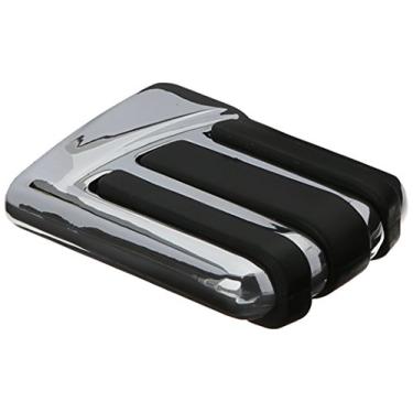 Imagem de Kuryakyn Controle de pé de motocicleta 4429: Almofada de freio piloto para motocicletas Harley-Davidson FX & XG 1984-2019, cromado
