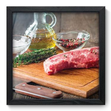 Imagem de Quadro Decorativo - Churrasco - 33cm x 33cm - 162