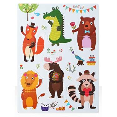 Imagem de Quebra Cabeça De Animais Magnético