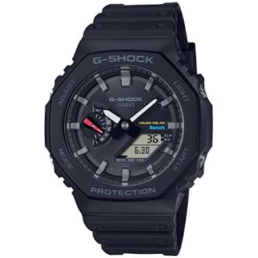 Imagem de Relógio Casio GA-B2100-1AJF [G-Shock GA-B2100 Series masculino de borracha] enviado do Japão, lançado em abril de 2022, preto, Preto, Moderno