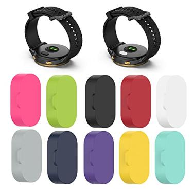 Imagem de Disscool Plugue antipoeira para Garmin Venu 2/Venu 2S/Garmin Fenix 5S/5/5X protetor de porta de carregador