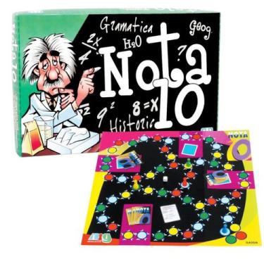 Imagem de Jogo De Tabuleiro Quiz Infantil Nota 10 - Nig Brinquedos