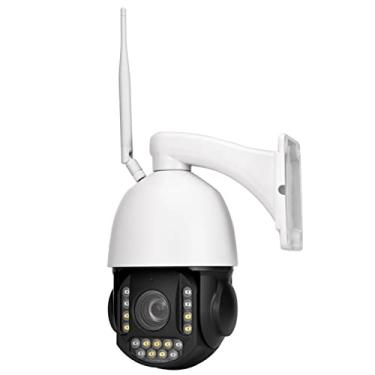 Imagem de Câmera PTZ Outdoor, 2mp 5mp 8mp 20x Câmera de Wi -Fi IP de zoom óptico com detecção de movimento de visão noturna colorida de duas vias IP66 impermeável (5MP)
