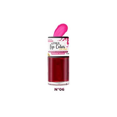 Imagem de Top Beauty Batom Tinta Natural Lip Color Cor 06