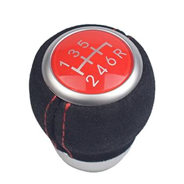 Imagem de Fouedy Para Subaru Impreza WRX STI 2009 2010 2011 2012 2013 2014 2015 2016 2017 2018 Car-Styling 6 velocidades couro alavanca de mudança de marcha (08)