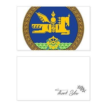Imagem de Emblema nacional da Mongólia, cartão de agradecimento, papel de aniversário, agradecimento de casamento