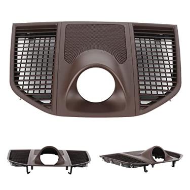 Imagem de Capa do relógio traço, decoração de interior de carro marrom para peças de modificação de carro para decoração de carro para 2014-2020