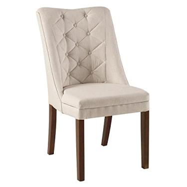 Imagem de Cadeira de Madeira Maciça Estofada Botonê