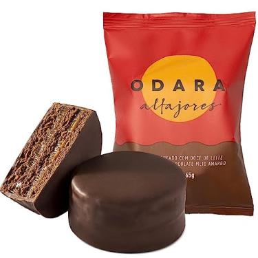 Imagem de DISPLAY COM 12 UNIDADES DE ALFAJOR CLASSICO ODARA TRADICIONAL 65G CADA