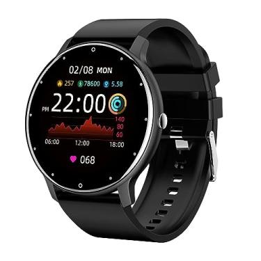 Imagem de FORERUNNER Smartwatch Zl02d Bluetooth 4.0 Tela 1.3 Polegadas Notificações Inteligentes Compatível Android Ios - No Brasil