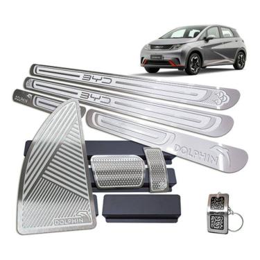 Imagem de Descanso Pedaleira Soleira Alto Relevo Byd Dolphin 2023