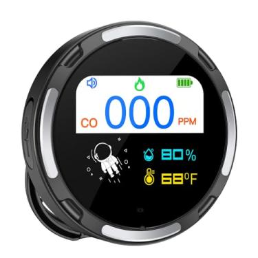 Imagem de Daconovo Detector de tela de 2,1 polegadas testador portátil de monóxido de carbono medidor multifuncional de teste de temperatura e umidade Sensor eletroquímico IP65 à prova d'água medidor de qualida