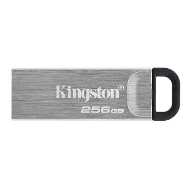 Imagem de Kingston DataTraveler Kyson 256 GB de alto desempenho USB 3.2 Metal Flash Drive | Velocidades de até 200 MB/s | DTKN/256 GB