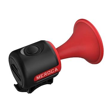 Imagem de Generic bicicleta elétrica guiador de bicicleta à prova d'água chifres de bicicleta portátil de segurança para acessórios de, Vermelho