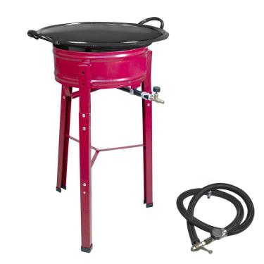 Imagem de Fritadeira Pasteleiro Médio Fogão Industrial À Gás C/tacho