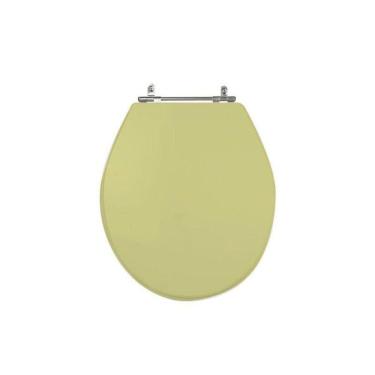 Imagem de Assento Sanitário Poliéster para Louça Ravena/izy deca Aço Bege Saara