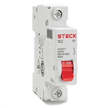 Imagem de Steck, Disjuntor Serie Sdz61 40a 1p 400v Curva C 6ka SDZD61C40