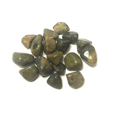 Imagem de Zentron Coleção Crystal Jaspe do Mar Tumbled - 1/2 lb