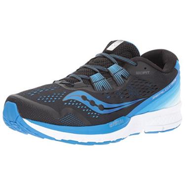 Imagem de Saucony Tênis de corrida unissex adulto Zealot ISO 3, Preto/azul, 7