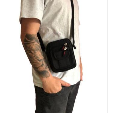 Imagem de Shoulder Bag Masculina Estilo Praticidade Conforto Design - On.shop