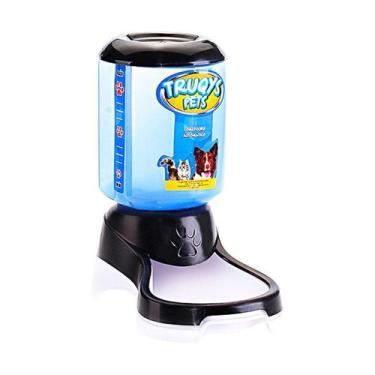 Imagem de Comedouro Automático Truqys Galão para Cães e Gatos Preto - Truqys Pet