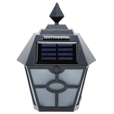 Imagem de Lâmpada De Parede LED Hexagonal Movida A Energia Solar Para Quintal De Jardim, Luz Decorativa Externa