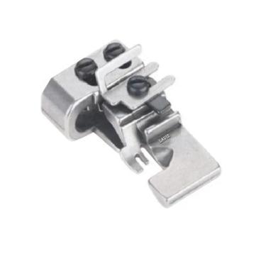 Imagem de Calcador Pezinho Franzir Franzidor Overlock Ponto Cadeia 2 agulhas - U