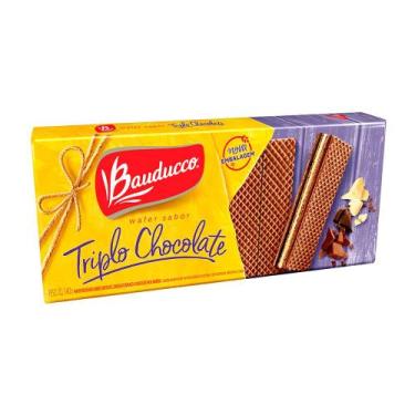 Imagem de Wafer Triple Chocolate Bauducco 140g