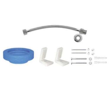 Imagem de Kit Instalação Bacia Com Caixa Fixação Lateral Deca - Deca Metais