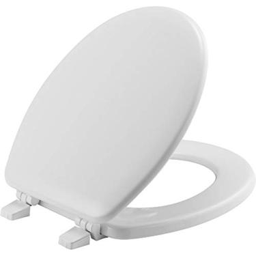 Imagem de BEMIS BB540 000 Baby/Toddler Toilet Seat fits American Standard and Eljer Baby Bowl Toilets, Durable Enameled Wood, White
