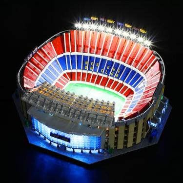 Imagem de MENZAVA LED Light Set Compatible with 10284 Camp NOU – FC Barcelona Icons Building Blocks Model - Model Set NOT Included