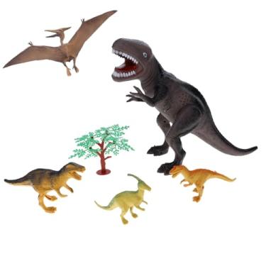 Imagem de Treasure Cove 83705 Conjunto de dinossauros de 5 peças com som e luzes