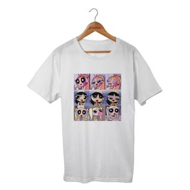 Imagem de Camiseta Feminina Baby Look Super Poderosas Power Puff Girls Tumblr - 