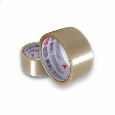 Imagem de Fita Durex De Empacotar Tape Adesiva Transparente 45x40m - MN Plast