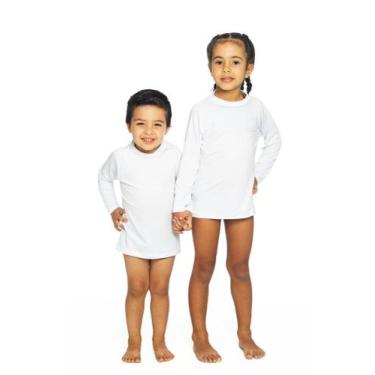 Imagem de Blusa Uv Use.D Térmica Infantil Feminino Masculino Camisa Esportiva, B