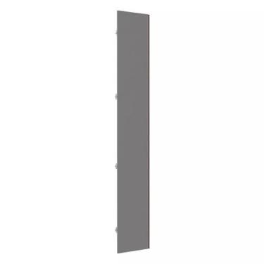 Imagem de Porta para Roupeiro Closet Canto Diagonal Individual 40cm Puxador Perf