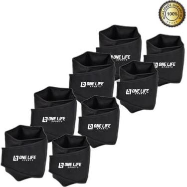 Imagem de Caneleira Peso Tornozeleira Kit 1Kg + 2Kg + 3Kg + 4Kg - Infinity